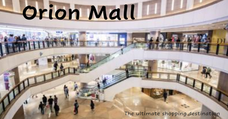 Orion Mall : A Shopper's Paradise in Bangalore